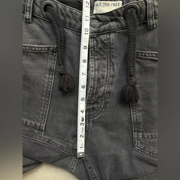 Free People x We The Free Moxie Barrel Jeans In Nighthawk - Picture 13 of 16